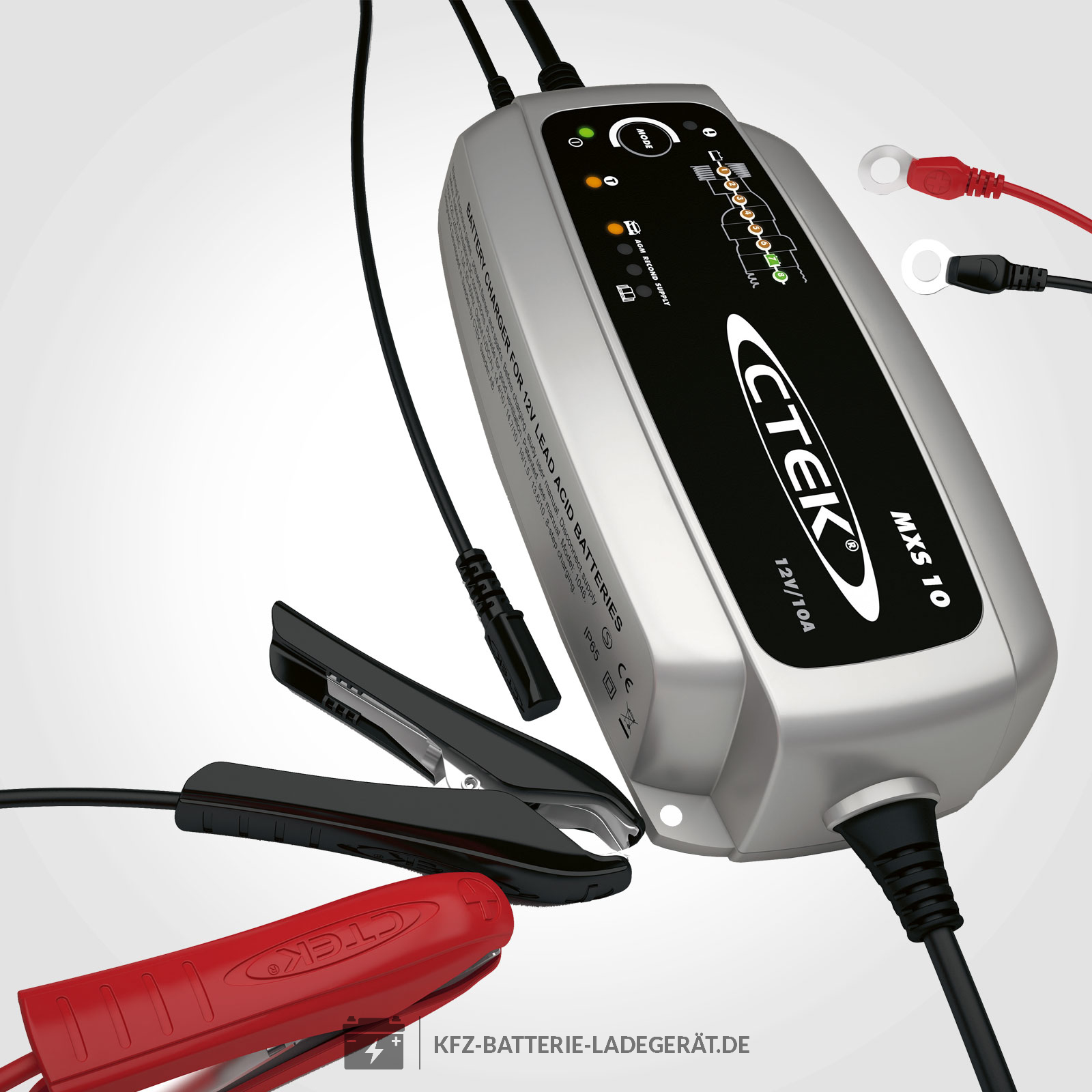 CTEK MXS10 Ladegerät für 12 Volt Batterien - CTEK Batterie Ladegeräte